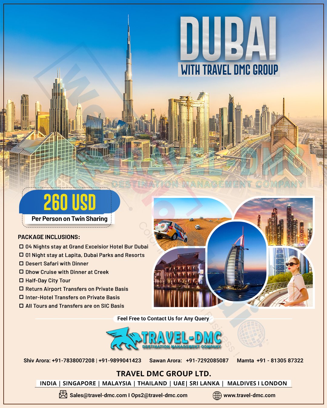 Dubai Travel TMC Design